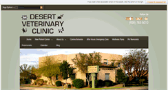 Desktop Screenshot of desertvet.com
